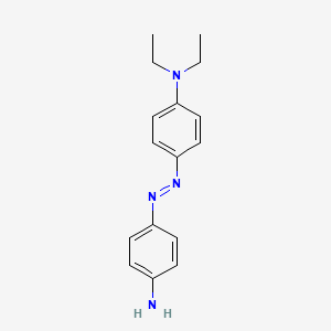 molecular formula C16H20N4 B13699248 4-(4-N,N-Diethylaminophenylazo)aniline CAS No. 34295-45-9