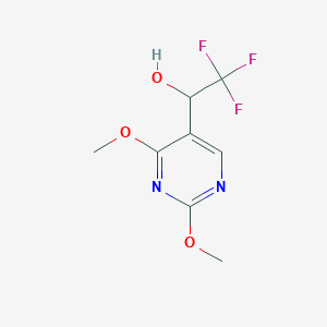 2,4-Dimethoxy-alpha-(trifluoromethyl)pyrimidine-5-methanol