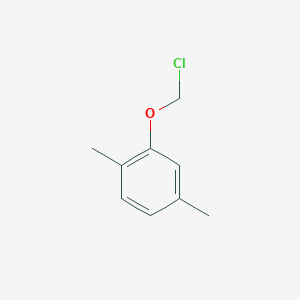 molecular formula C9H11ClO B13699294 2-(Chloromethoxy)-1,4-dimethylbenzene 