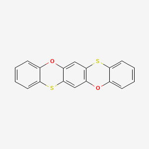 molecular formula C18H10O2S2 B13699314 Benzo[5,6][1,4]oxathiino[2,3-b]phenoxathiine 