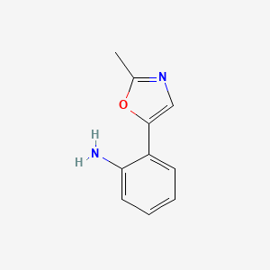 2-(2-Methyl-5-oxazolyl)aniline