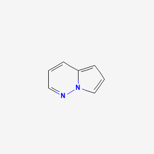 molecular formula C7H6N2 B13699388 Pyrrolo[1,2-b]pyridazine CAS No. 274-55-5