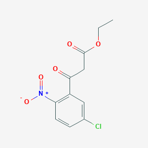 Ethyl 3-(5-chloro-2-nitrophenyl)-3-oxopropanoate