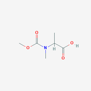 2-[Methoxycarbonyl(methyl)amino]propanoic acid