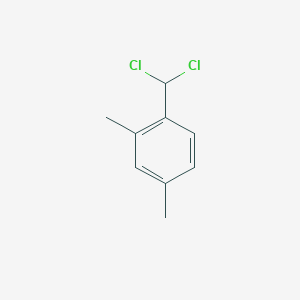 molecular formula C9H10Cl2 B13699509 1-(Dichloromethyl)-2,4-dimethylbenzene 