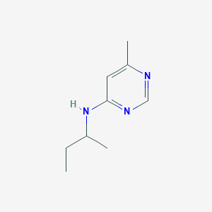 N-(butan-2-yl)-6-methylpyrimidin-4-amine