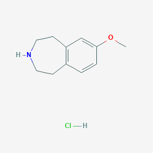 7-Methoxy-2,3,4,5-tetrahydro-1H-benzo[d]azepine hydrochloride