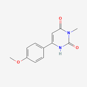 6-(4-Methoxyphenyl)-3-methyl-1,2,3,4-tetrahydropyrimidine-2,4-dione