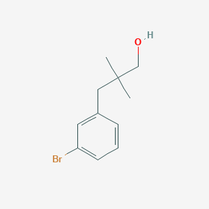 3-(3-Bromophenyl)-2,2-dimethylpropan-1-ol