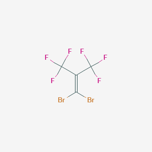 1,1-Dibromo-3,3,3-trifluoro-2-(trifluoromethyl)prop-1-ene