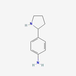 4-(Pyrrolidin-2-yl)aniline