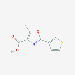 5-Methyl-2-(3-thienyl)oxazole-4-carboxylic Acid