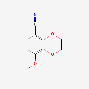 8-Methoxy-2,3-dihydrobenzo[b][1,4]dioxine-5-carbonitrile