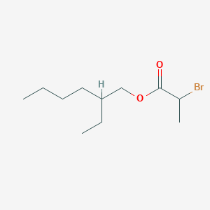 molecular formula C11H21BrO2 B13699892 2-Ethylhexyl 2-bromopropanoate 