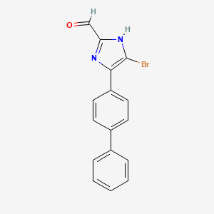 4-(4-Biphenylyl)-5-bromoimidazole-2-carbaldehyde