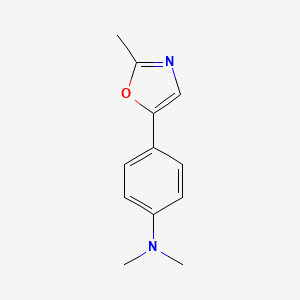 N,N-Dimethyl-4-(2-methyl-5-oxazolyl)aniline