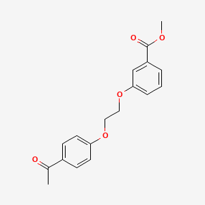 Methyl 3-(2-(4-acetylphenoxy)ethoxy)benzoate