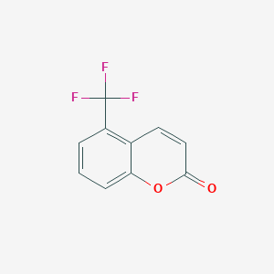 molecular formula C10H5F3O2 B13699930 5-(Trifluoromethyl)-2H-chromen-2-one 