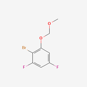 2-Bromo-1,5-difluoro-3-(methoxymethoxy)benzene