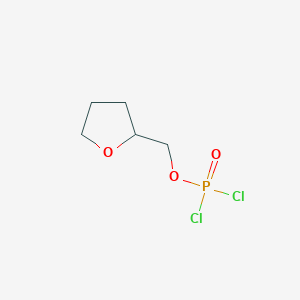 molecular formula C5H9Cl2O3P B13700040 (Tetrahydro-2-furyl)methyl Phosphorodichloridate 