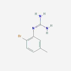 1-(2-Bromo-5-methylphenyl)guanidine