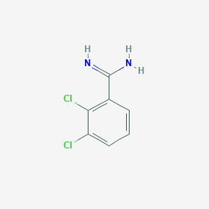 molecular formula C7H6Cl2N2 B1370014 2,3-二氯苯并咪唑酰胺 CAS No. 769061-91-8