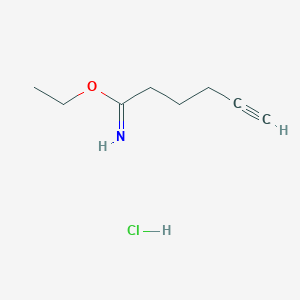 Ethyl 5-Hexynimidate Hydrochloride