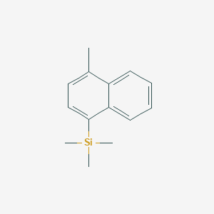 Trimethyl(4-methyl-1-naphthyl)silane