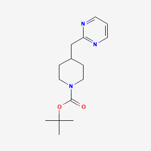 2-[(1-Boc-4-piperidyl)methyl]pyrimidine