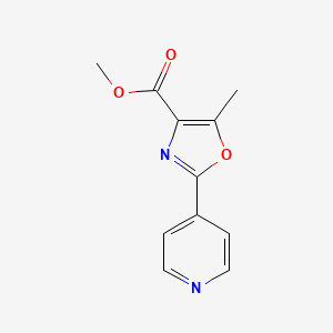 Methyl 5-Methyl-2-(4-pyridyl)oxazole-4-carboxylate