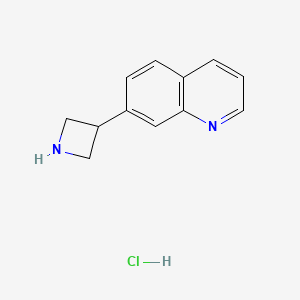 7-(3-Azetidinyl)quinoline Hydrochloride