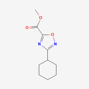 Methyl 3-cyclohexyl-1,2,4-oxadiazole-5-carboxylate