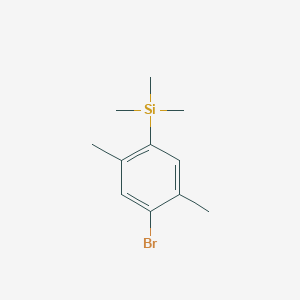 (4-Bromo-2,5-dimethylphenyl)trimethylsilane