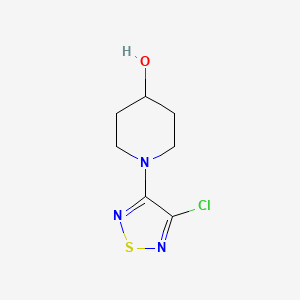 1-(4-Chloro-1,2,5-thiadiazol-3-yl)piperidin-4-ol