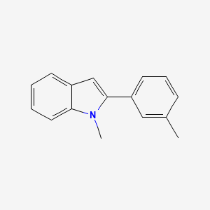 1-Methyl-2-(m-tolyl)indole