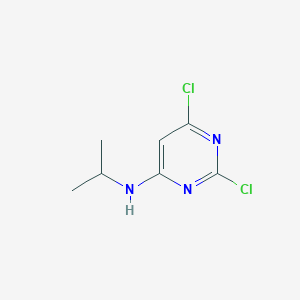 molecular formula C7H9Cl2N3 B1370056 2,6-dichloro-N-isopropylpyrimidin-4-amine CAS No. 30297-43-9