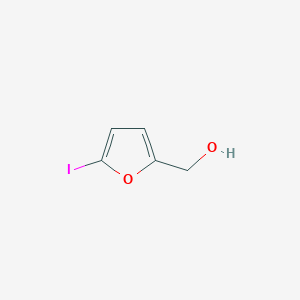 molecular formula C5H5IO2 B13700563 5-Iodofuran-2-methanol 