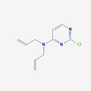molecular formula C10H12ClN3 B1370059 N,N-diallyl-2-chloropyrimidin-4-amine 