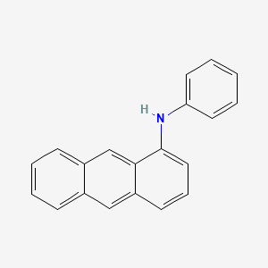 molecular formula C20H15N B1370060 N-Phenyl-1-anthramine CAS No. 98683-00-2