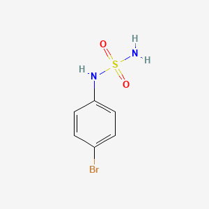 molecular formula C6H7BrN2O2S B1370061 N-(4-bromophenyl)sulfamide CAS No. 556068-14-5