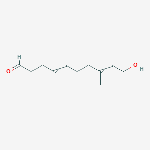 10-Hydroxy-4,8-dimethyldeca-4,8-dienal