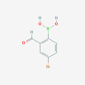 4-Bromo-2-formylphenylboronic acid