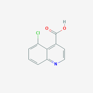 molecular formula C10H6ClNO2 B1370063 5-Chloroquinoline-4-carboxylic acid CAS No. 62482-32-0