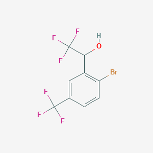 2-Bromo-5,alpha-bis(trifluoromethyl)benzyl Alcohol