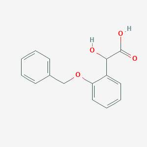 molecular formula C15H14O4 B13700695 2-(Benzyloxy)mandelic Acid 