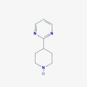 molecular formula C9H13N3 B137007 2-(哌啶-4-基)嘧啶 CAS No. 151389-25-2