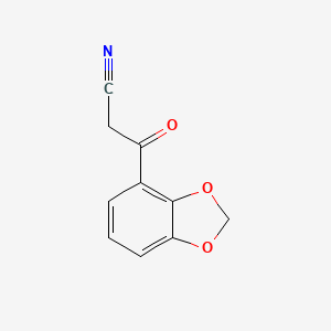 3-(4-Benzodioxolyl)-3-oxopropanenitrile