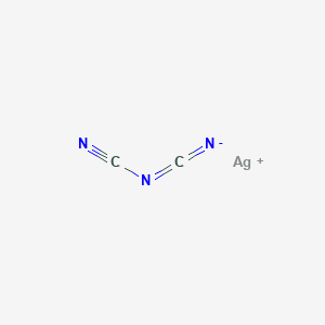 molecular formula C2AgN3 B13700734 Cyanocyanamide Silver Salt 