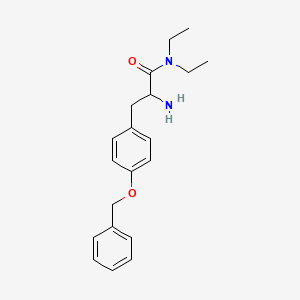 (S)-2-Amino-3-[4-(benzyloxy)phenyl]-N,N-diethylpropanamide