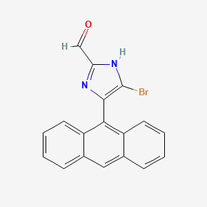 4-(9-Anthryl)-5-bromoimidazole-2-carbaldehyde